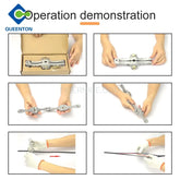 Armored Fiber Optic Cable Longitudinal Sheath Stripper SI-01 Stripping Tool